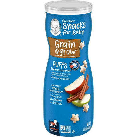 Gerber Puffs Apple Cinnamon 42g