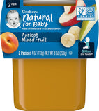 Gerber 2nd Foods Apricot Mixed Fruit (2x4oz) 226g