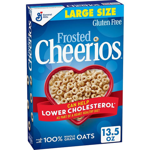 General Mills Frosted Cheerios Whole Grain Oats 13.5 Oz
