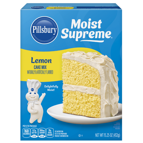 Pillsbury Lemon Cake Mix Ve 375g
