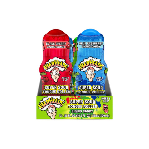 Warheads Super Sour Tongue Roller Liquid Candy 25 ml