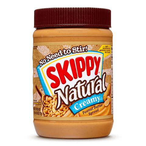 Skippy Natural Creamy Peanut Butter 15OZ