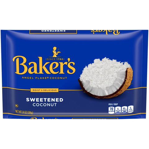 Baker's Aangel Flake Coconut Sweetend 396g
