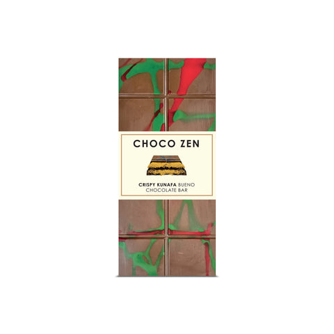 Choco Zen Crispy Kunafa Buenissimo Dubai Chocolate Bar Milk 190g