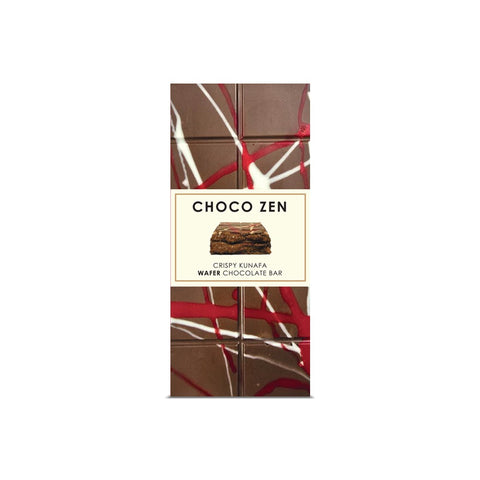 Choco Zen Wafer Kunafa Dubai Chocolate Bar Milk 190g
