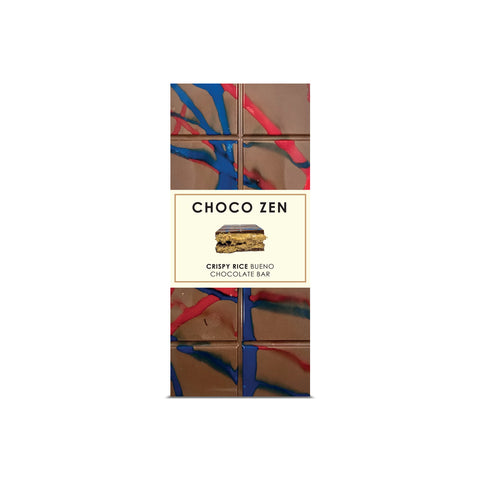 Choco Zen Crispy Rice Buenissimo Dubai Chocolate Bar Milk 190g