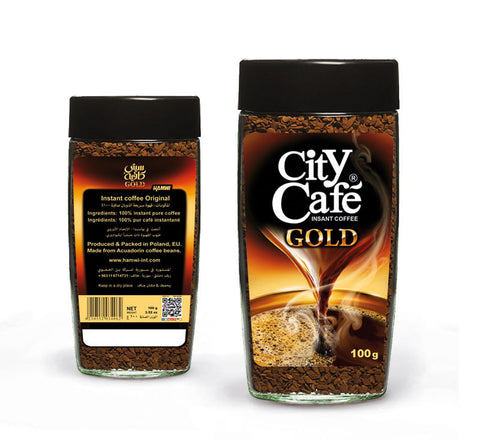 city Cafe Gold instant Coffee 100g