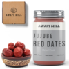 Awafi Mill Chines Red dates Jujube Fruit Bottle of 100g