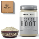 Awafi Mill Licorice Root Powder Glycyrrhiza Glabra Bottle of 100g