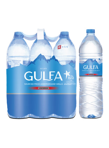 Gulfa 1.5L x 6 Bottled Drinking Water