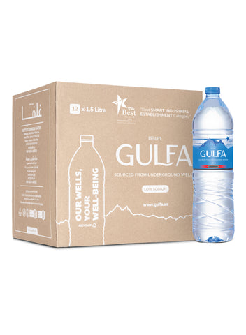 Gulfa 1.5L x 12 Bottled Drinking Water
