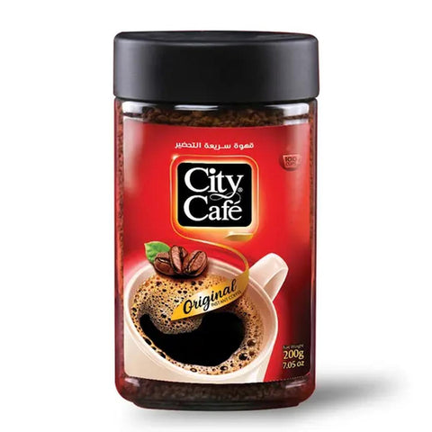 City cafe Black instant Coffee 200g