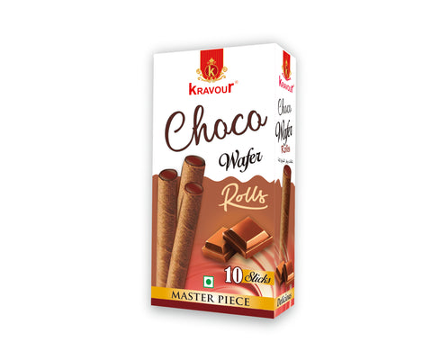 Kravour Choco Wafer Rolls 120g