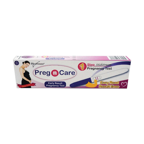 HealthEase Preg N Care Cassette Pregnancy Test - Pack