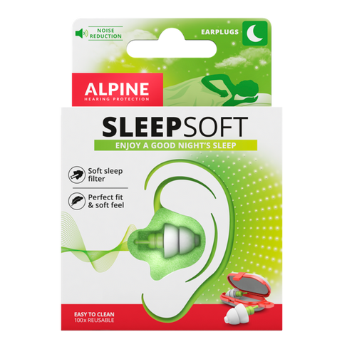 Alpine Sleepsoft Sleeping Earplugs - 1 Pair