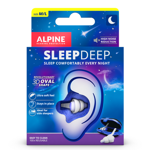 Alpine Sleepdeep Sleeping Earplugs - 1 Pair