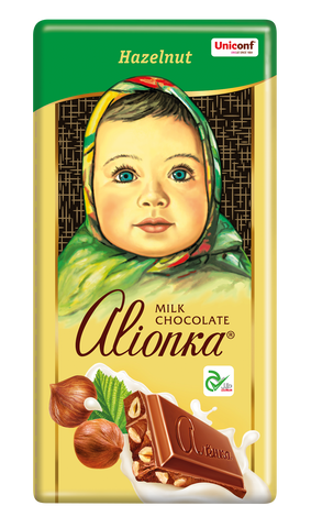 Alionka Milk Chocolate With Hazelnut 90g