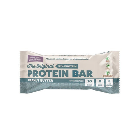 Grapeful Vegan Peanut Butter Protein Bar 65g