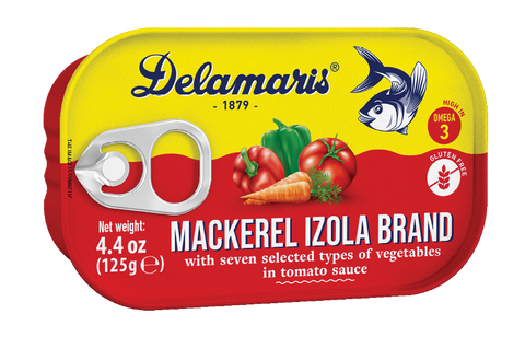 Delamaris Mackerel Izola Brand 125g
