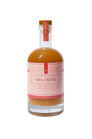 Kick Drink Premium 100% Natural Blend Tropical Ginger Concentrate (16 Servings) 500 ml