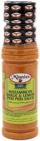Minnies Vegan Mozambican Garlic & Lemon Peri Peri 250ml