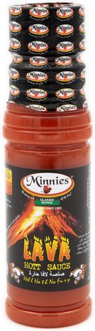 Minnies Vegan Lava Hott Sauce 250ml