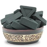 Awafi Mill Charcoal Triangles | Incense Tablets - Bottle of 80 Piece