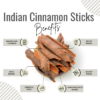 Awafi Mill Indian Cinnamon Sticks Dalchini Bottle of 100g