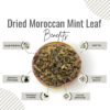 Awafi Mill Moroccan Mint Leaves Mentha Spicata Var Bottle of 100g