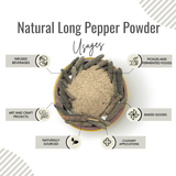 Awafi Mill Long Pepper Pippali Powder Bottle of 100g