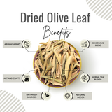 Awafi Mill Olive Leaves Olea Europaea Bottle of 100g