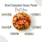 Awafi Mill Calendula Flower Dried Marigold Bottle of 100g