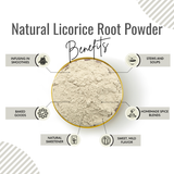 Awafi Mill Licorice Root Powder Glycyrrhiza Glabra Bottle of 100g