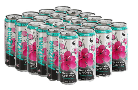 Arizona Black & White Iced Tea 680 ml x 24Pcs