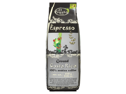 El Gusto Espresso Ground Coffee 250 g
