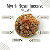 Awafi Mill Myrrh Essence | Aromatic Resin - Bottle of 100g