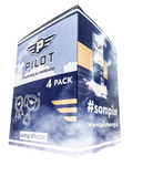 Pilot Classic Energy Drink with Vitamin B12,B2,B3,B5, B6 - (250ml) Pack of 4