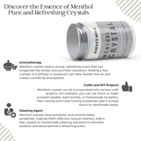 Awafi Mill Menthol Crystal Mint Bottle of 100g