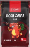 Tidori Nori Chips BBQ Flavour 5g (Pack of 3)