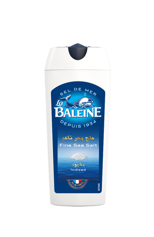 La Baleine Shaker Fine Sea Salt 125g