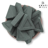 Awafi Mill Charcoal Triangles | Incense Tablets - Bottle of 80 Piece