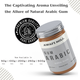 Awafi Mill Arabic Gum Edible Resin Bottle of 100g