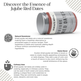 Awafi Mill Chines Red dates Jujube Fruit Bottle of 100g