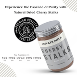 Awafi Mill Dried Cherry Stalks Prunus avium Stem Bottle of 100g