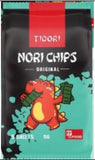 Tidori Nori Chips Original Taste 5g (Pack of 3)