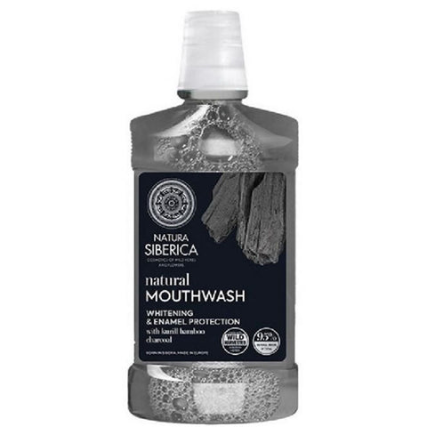 Ns Natural Mouthwash With Bamboo Charcoal 520 ml