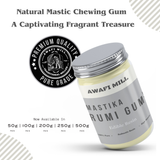 Awafi Mill Mastika Rumi | Mastic Chewing Gum - Bottle of 100g