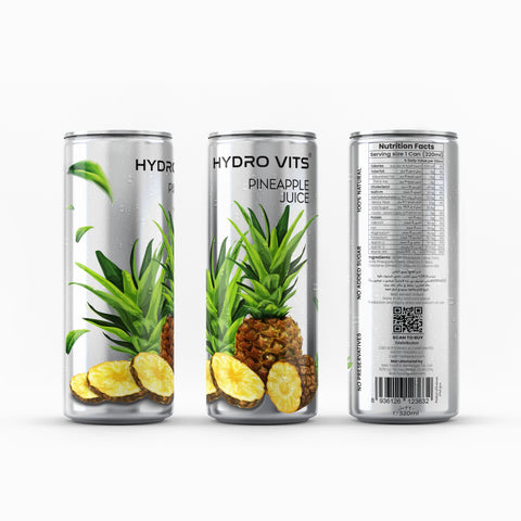 Hydro Vits Pineapple Juice 320 ml
