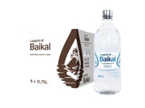 Legend of Baikal Sparkling Natural Mineral Water in Glass Bottle 6 x 750ml