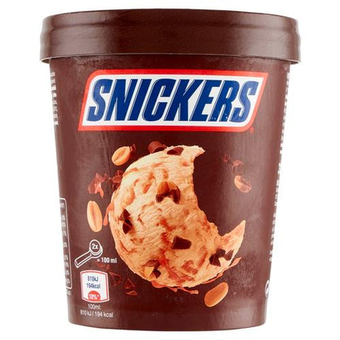 Snickers Ice Cream Tub 450ml